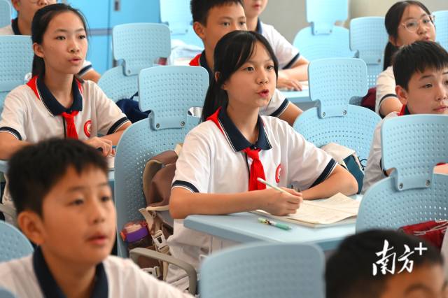依托廣州六中連州實驗學校，連州實現了從“生源外流”到“反向招生”的歷史性轉變。黃津 攝